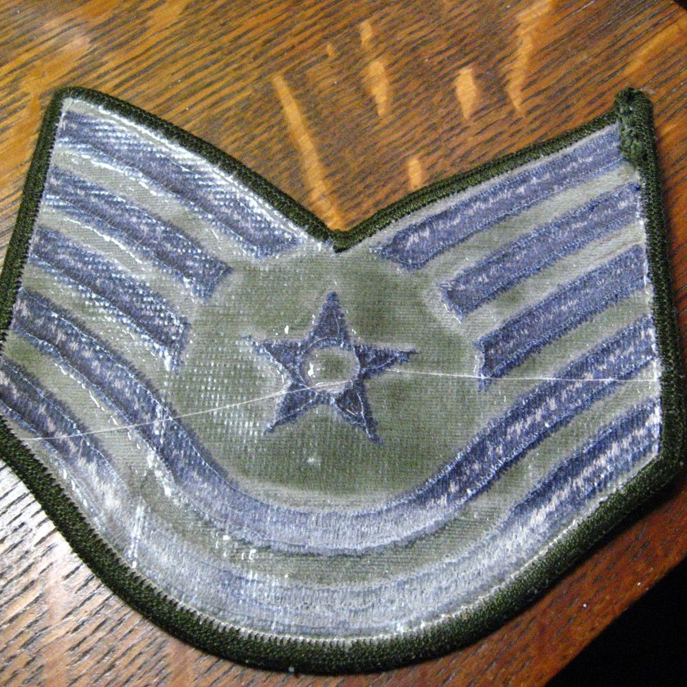 Usaf Technical Sergeant Jacket Patch - image 4